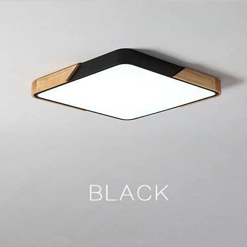 Modern LED Ceiling Light Surface Mount Flush Lamp Indoor Lighting Fixture Living Room Bedroom Kitchen Remote Control Dimmable
