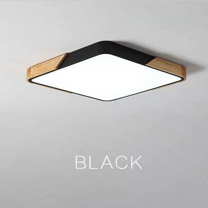 Modern LED Ceiling Light Surface Mount Flush Lamp Indoor Lighting Fixture Living Room Bedroom Kitchen Remote Control Dimmable