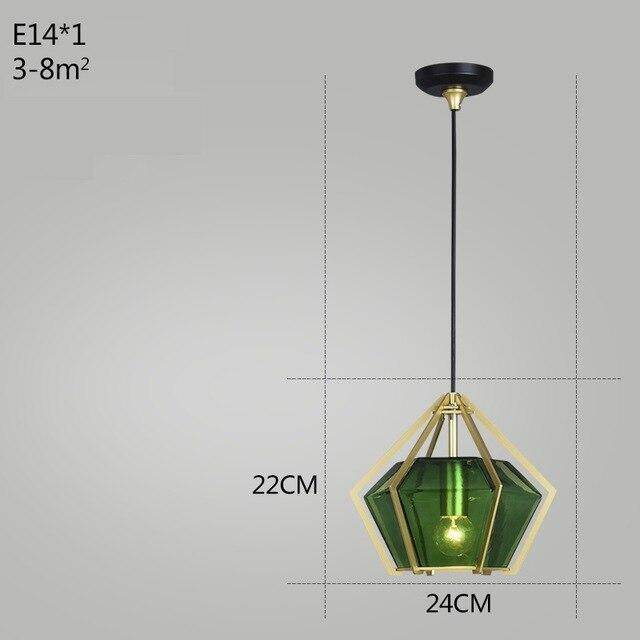 Post Modern Glass Pendant Light Hanging Nordic Living Room Walk In Closet Gold Pendant Lamp Suspension Lighting Fixture