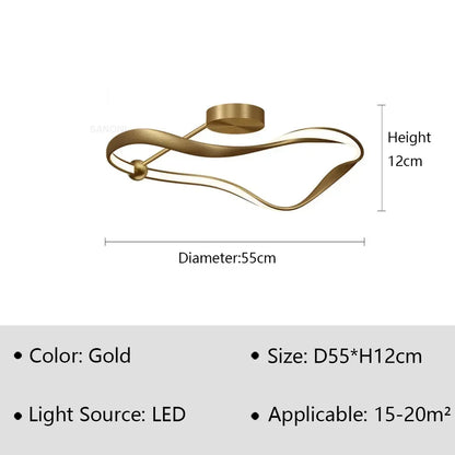 Modern LED Ceiling light Chandelier For Bedroom Living Dining Room Restaurant Nordic Luxury Home Decor Lighting Fixture Luster