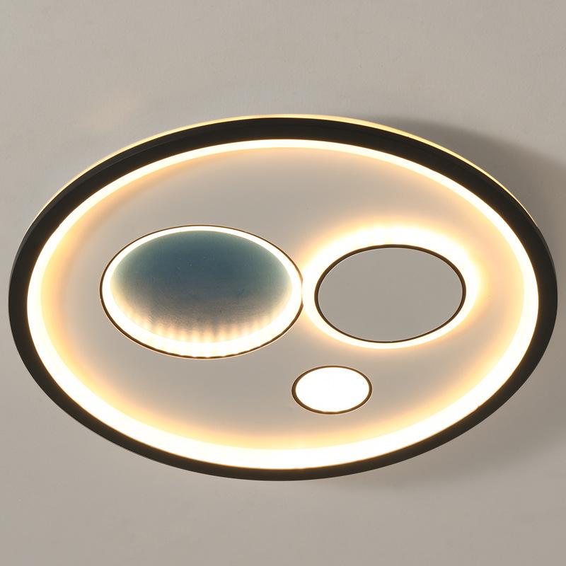 Creative Bedroom Ceiling Lamps Modern Minimalist Nordic Round Lamps