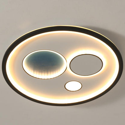Creative Bedroom Ceiling Lamps Modern Minimalist Nordic Round Lamps
