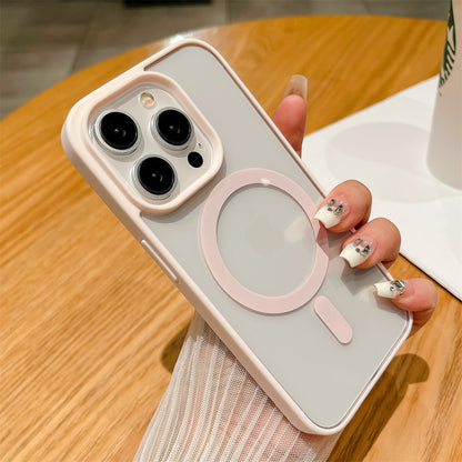 Luxury Shockproof For Magsafe Wireless Charge Case for iPhone 17 16 15 14 13 12 11 Pro Max XR Air Clear Magnetic Bumper Cover