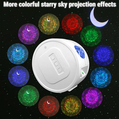 Star Sky Projector  LED Galaxy Night Light Moon Stars Nebula Ocean Lamp Galaxy Projector Rotation Light