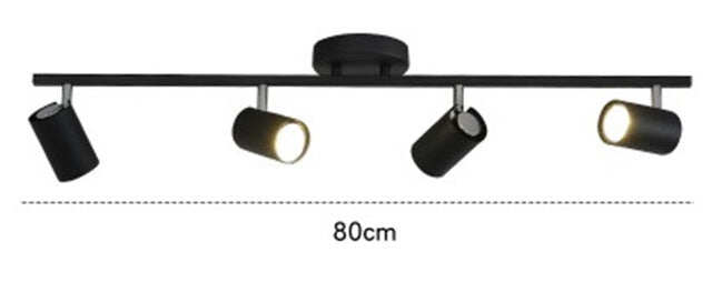Black White Ceiling Lamp Lighting Angle adjustable Spotlights GU10 Spot Lights Bulb for Store Shop Showroom lighting New Arrival