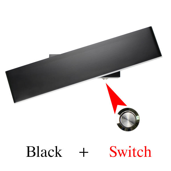 Wooden modern led wall lights bedside wall lamp wall sconce black bedroom Nordic steering head for living room ZBD0027