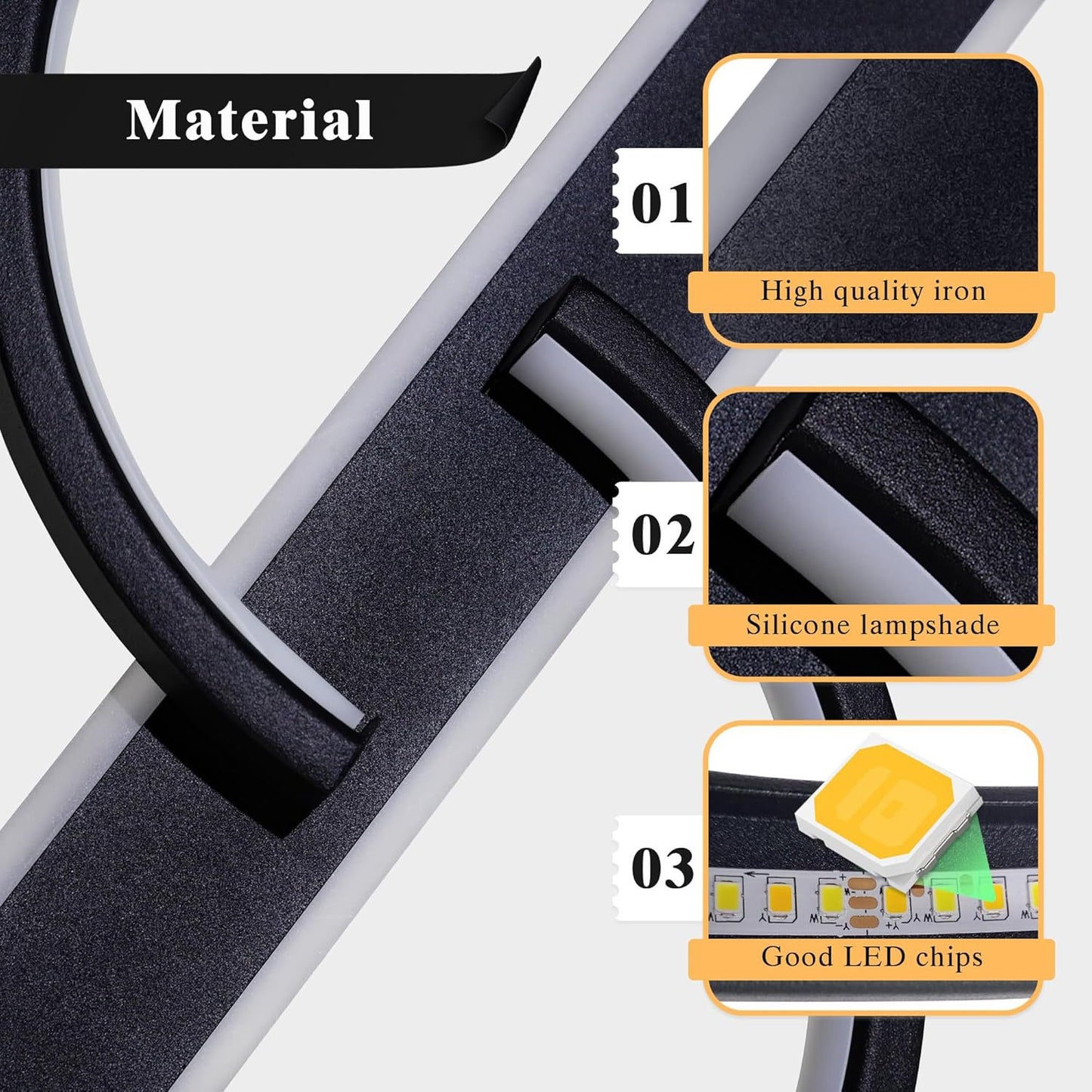Art Design Dimmable led Ceiling Light Simple Remote Control Ceiling Lamps Surface Mounted LED Ceiling Lighting 220v 35w