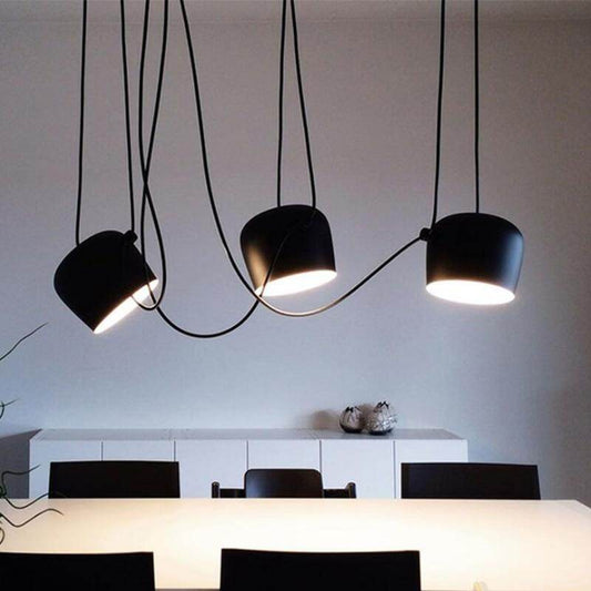 Loft Nordic design pendant lights fixtures modern led dining room home decor industrial hanging lamp