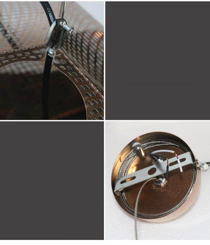 Modern Pendant Light Diamond Frame Shape Nordic Web Ball Hanging Lamp For Kitchen Living Room Shop Restaurant Bar Decor