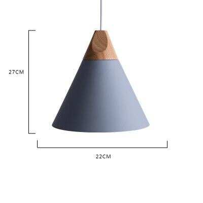 Pendant Lights Modern Wood Pendant Lamp Nordic light For Cafe Restaurant Bedroom Hanglamp Kitchen Colorful Suspension Luminaire