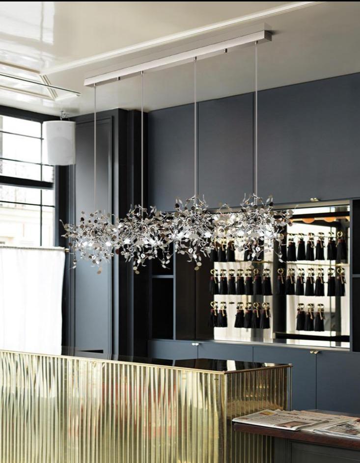 Nordic Modern Creative Design Stainless Steel Chandelier