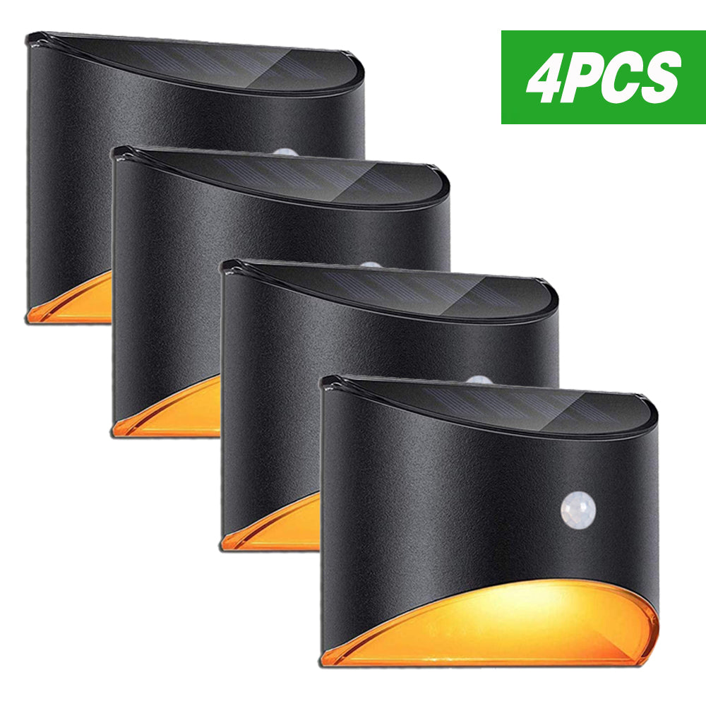 LED Solar Light Outdoor Motion Sensor Wall Lights Waterproof Garden Wall Lamp Solar Power Lighting Decorative Wall