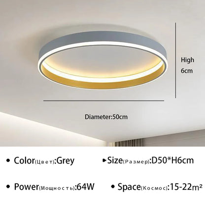 Modern LED Ceiling Light Chandelier For Bedroom Living Dining Room Indoor Home Decor Light Fixture
