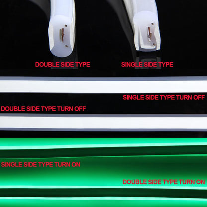 Neon Flex Led Strip Light AC220V SMD2835 Waterproof Flexible Lighting Power Plug Outdoor Festival Decoration Strips Neon Lights-2