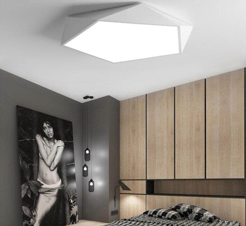 Dimmable LED Ceiling Lamps Design Creative Geometry Luminaria Living Room Aisle balcony Lampe Plafond Chambre Ceiling Lighting