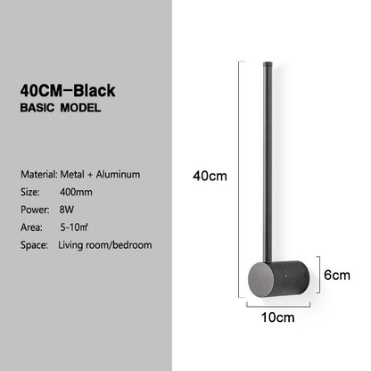 360 Degree Rotation LED Wall Lights Interior Wall Lamps Living Room Bedroom Indoor Wall