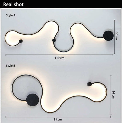 Novelty Surface Mounted Modern Led Ceiling Lights For Living Room Bedroom Fixture Indoor Home Decorative LED Ceiling Lamp