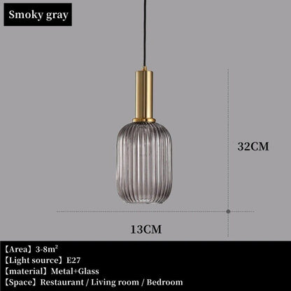 Luxury Modern Nordic Style Hanging Lamp LED Pendant Lights Interior Lighting Fixtures For Restaurant Chandelie Bar Decoration