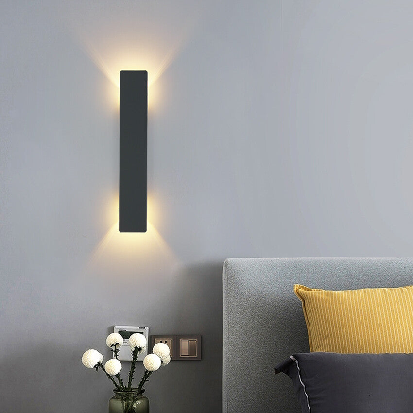 Modern Led Waterproof Outdoor Up Down Wall Lamp IP65 Aluminum 18w LED Wall Light Indoor Decorated Wall Sconce