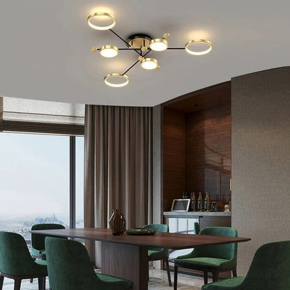 LED Ceiling Hanging Chandelier Lighting Dimmable ceiling lamps Kitchen Dinng Living Room Pendant Light