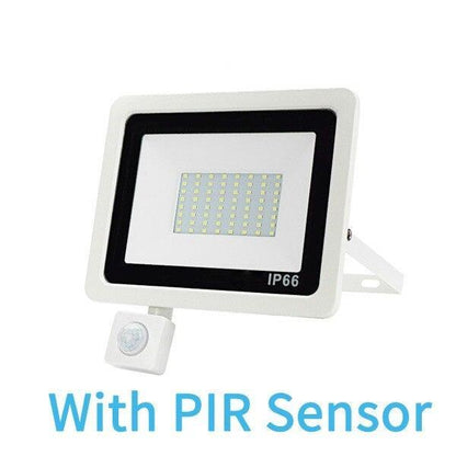 PIR Motion Sensor LED Floodlight 10W 20W 30W 50W 100W Waterproof Outdoor Wall Garden LED Spotlight Reflector Foco Lamp
