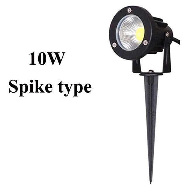LED COB Garden lighting 3W 5W 10W Outdoor Spike Lawn Lamp Waterproof Lighting Led Light Garden Path Spotlights