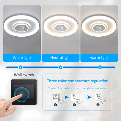 Ceiling Chandelier Modern Simple Led Ceiling Lamp Bedroom  Living Room Are WarmLighting
