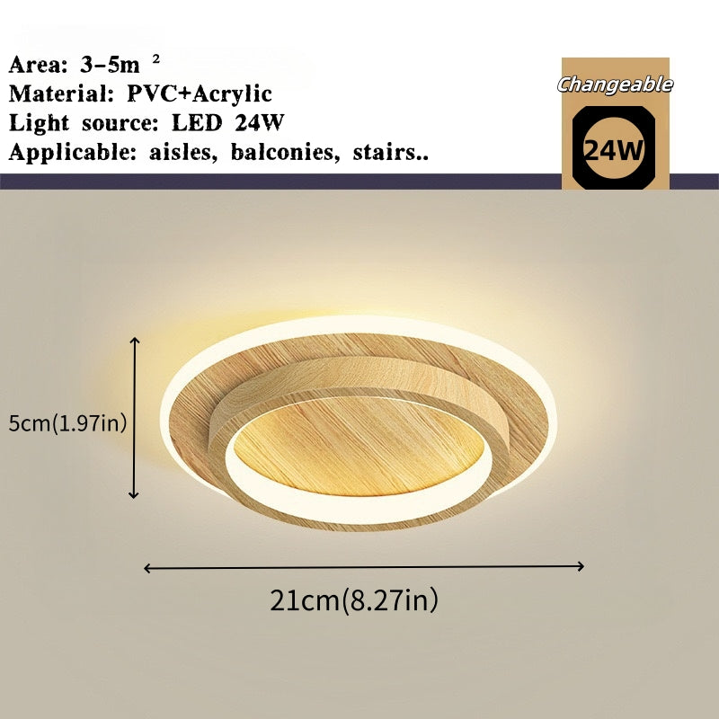 Modern Minimalist LED Ceiling Light Creative Decor Lighting Fixture Staircase Aisle balcony Luxury Ceiling Lamp