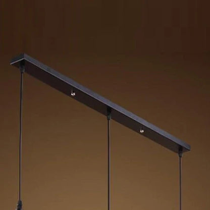 Slope indoor wrought iron lampshade LS01 retro retro Edison modern chandelier LED ceiling living room bedroom home lamp