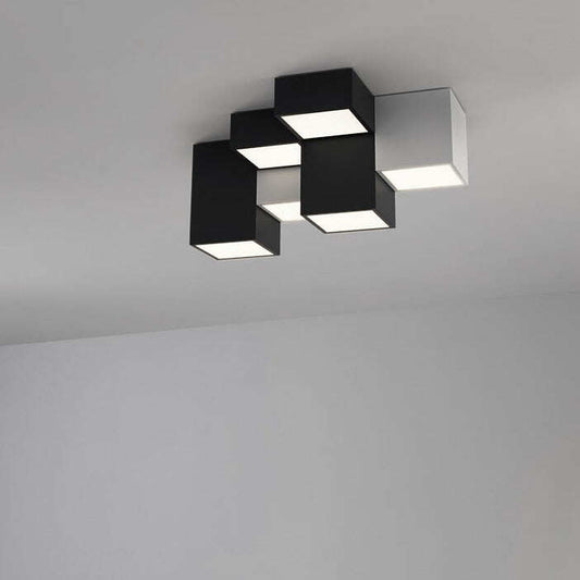 Modern Minimalist Living Room Lamp with No Main Lamp Lighting Creative Combination Ceiling Lamp