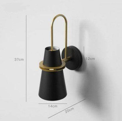 Designer Creative Modern Simple Living Room Stairway Bedroom Bedside Macaron Wall Lamp Bedside Wall Lamp