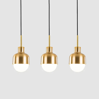 Modern Led Pendant Lights Fixture for Kitchen Dining Room Restaurant Hanging Lamps Luminaire Gold Simple Iron Droplight Lighting
