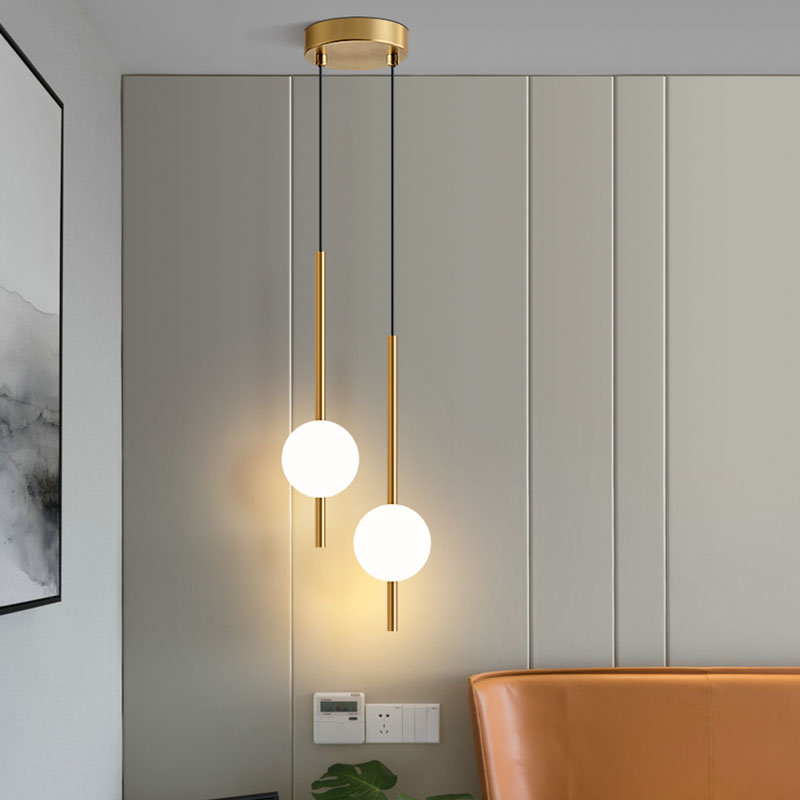 Bedside Pendant Lights for Bedroom Nordic Pendant Lamp for Kitchen Island Restaurant Dinning Room LED Lighting
