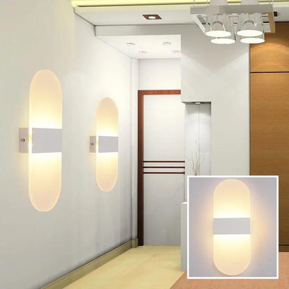 LED wall light indoor lighting home bedroom bedside lamp living room kitchen balcony aisle corridor mirror front lamp