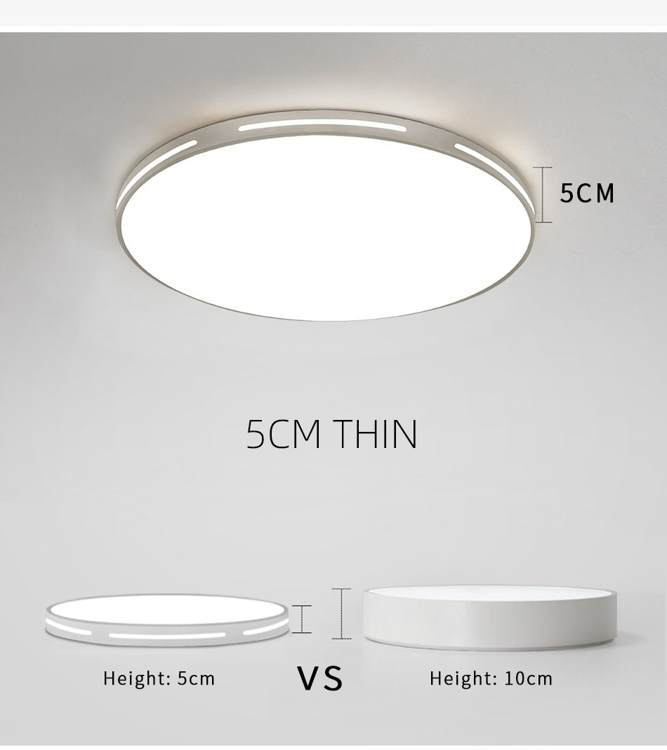 Modern LED Ceiling Light Simple Decoration Fixtures for Study Dining Room Bedroom Living Room Balcony Ceiling Lamp