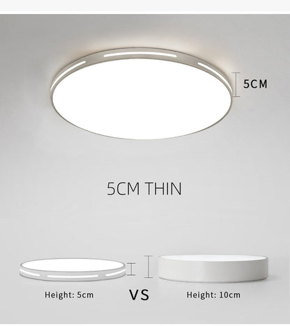 Modern LED Ceiling Light Simple Decoration Fixtures for Study Dining Room Bedroom Living Room Balcony Ceiling Lamp