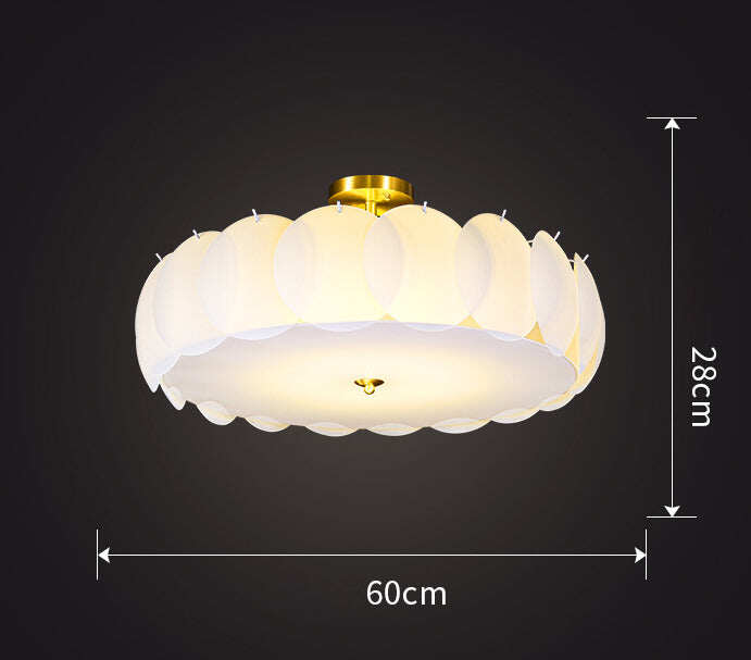 Modern Simple Living Room Bedroom Study Villa Homestay Lighting Ceiling Lamp
