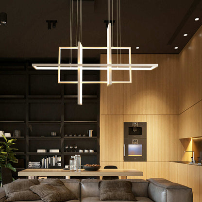 Modern Led Pendant Lights For Living Bedroom Restaurant Dining Kitchen White Black Gold Aluminum Cord Lamp Luminaire Lustre