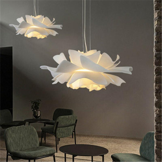 Nordic Net Red Ins Girl Bedroom Chandelier Flower and Fruit Creative Restaurant Lamp Modern Simple Clothing Store Personalized Lighting