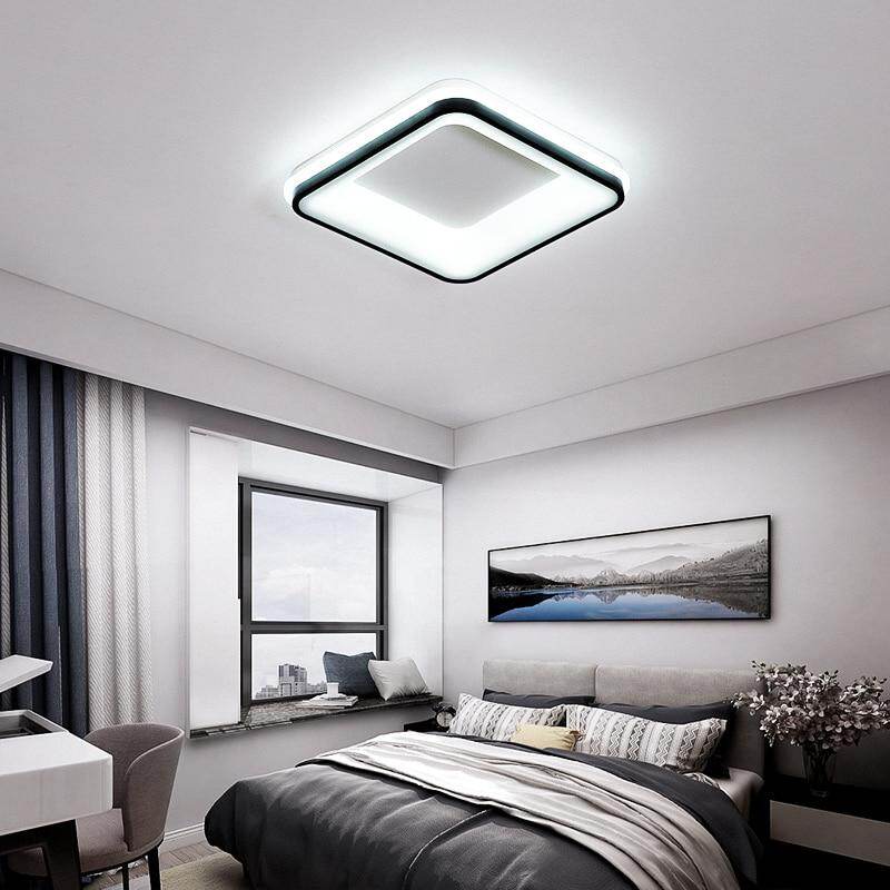 Surface Mounted 45x45cm Modern LED Ceiling Lights For Living Room Bedroom