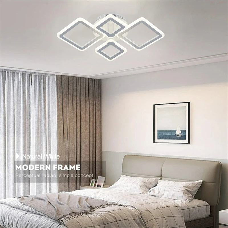 Ceiling Lamp Bedroom Pendant Light Lighting Dining Room Kitchen Aisle Balcony With App And Remote Control Dimming Fixture