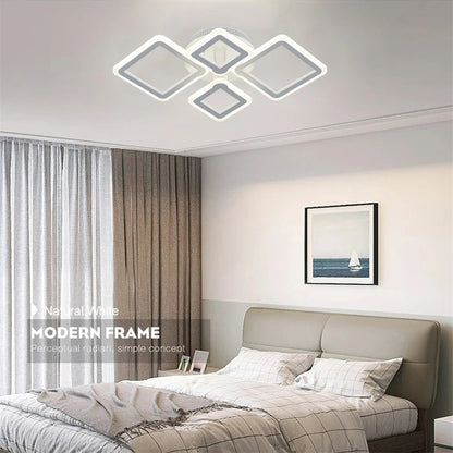 Ceiling Lamp Bedroom Pendant Light Lighting Dining Room Kitchen Aisle Balcony With App And Remote Control Dimming Fixture