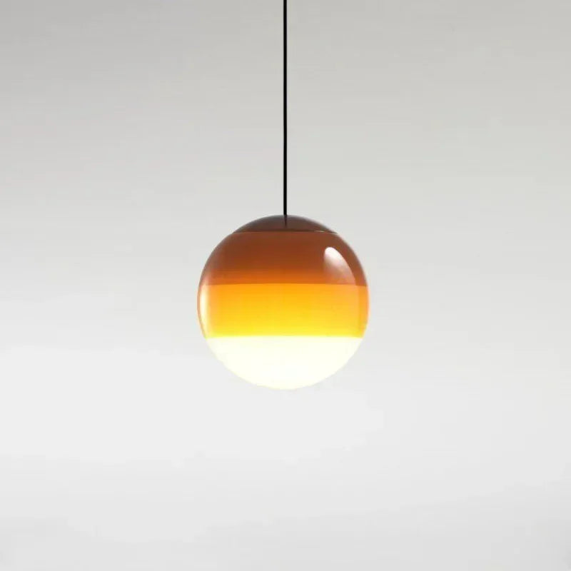 Gradient Colorful Pendant Light LED Modern Chandelier Hanging Lamps For Bedroom Living Rooms Indoor Lighting