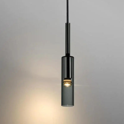 Modern Bottle Glass Pendant Light for Bedroom Bedside Bar Kitchen Dining Room Hanging Lamp Ceiling Lighting Bathroom Decoration