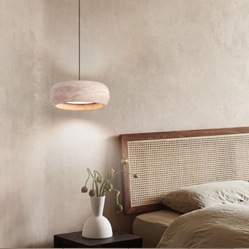 Modern LED Pendant Lights Travertine Pendant Lights Natural Stone Pendant Lamp