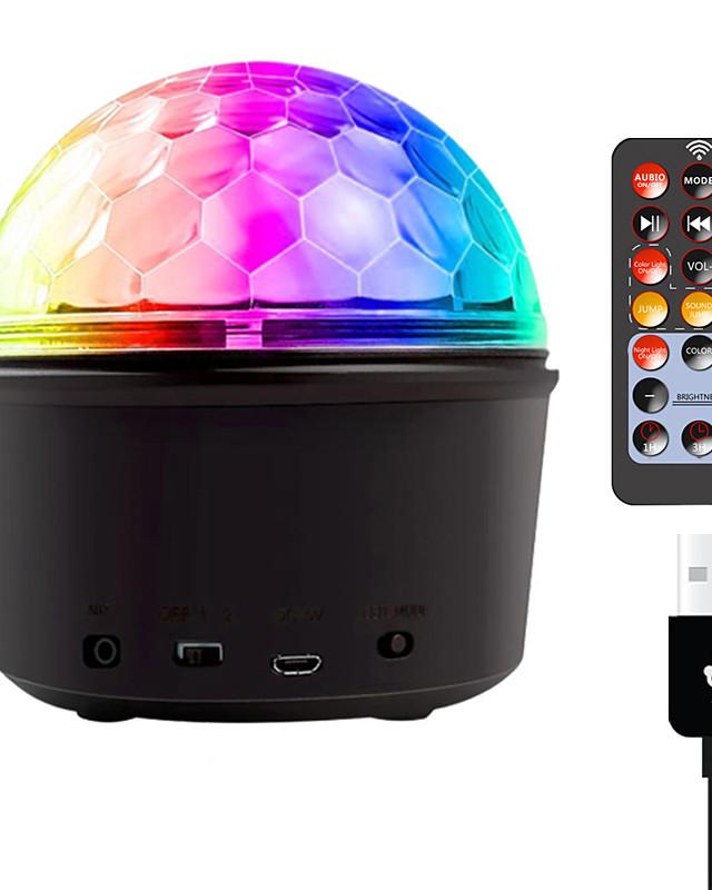 led star projector usb night light music star nght light with remote control device