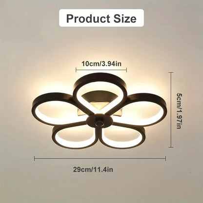 Modern Ceiling Lamp Plum Blossom Shape Living Room Kitchen Bedroom Bathroom Balcony Corridor