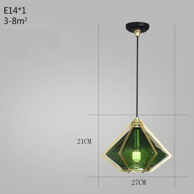 Post Modern Glass Pendant Light Hanging Nordic Living Room Walk In Closet Gold Pendant Lamp Suspension Lighting Fixture