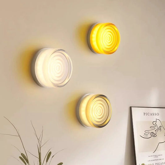Nordic Simple Acrylic Wall Light Bedroom Bed Wall Light Atmosphere Light Corridor Balcony ceiling Light Waterproof Wall Light