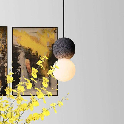 Nordic Cement Hanging Lamp Modern Simplicity Pendant Lamp LED G9 For Cafe Living Room Bedroom Bedside Bar Pendant Lights